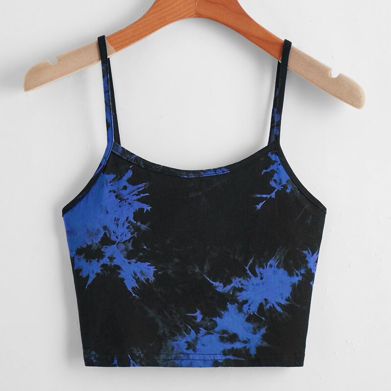

Tie Dye Crop Cami, Multicolor