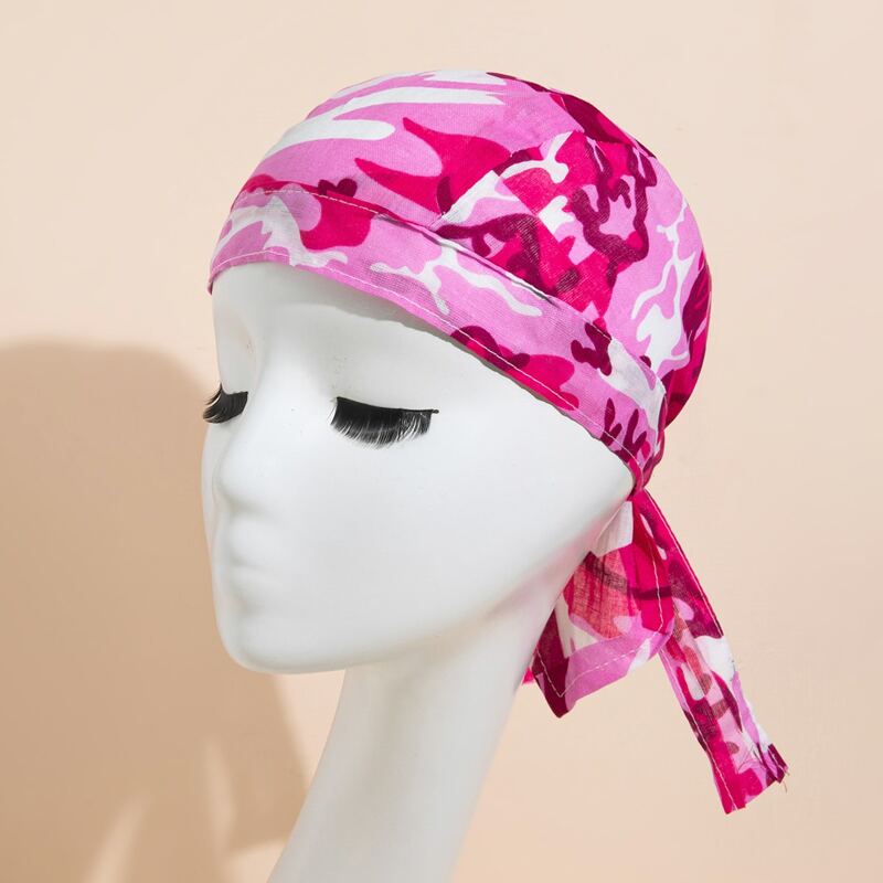 

Camo Print Docker Hat, Multicolor