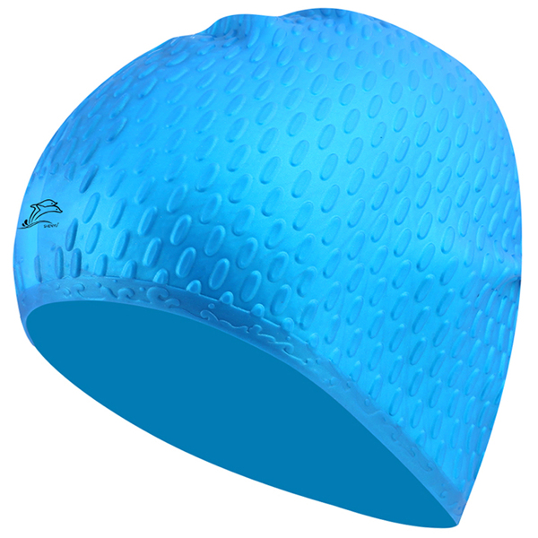 

Silicone Swimming Cap, Baby blue