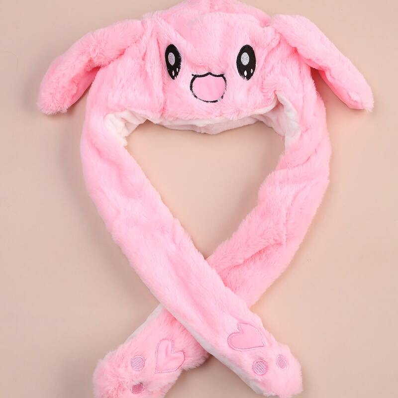 

Cartoon Design Fuzzy Hat, Pink