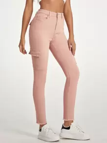 Jean Tombol Plain - Baby Pink - View 1
