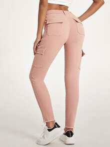 Jean Tombol Plain - Baby Pink - View 2