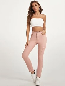 Jean Tombol Plain - Baby Pink - View 5