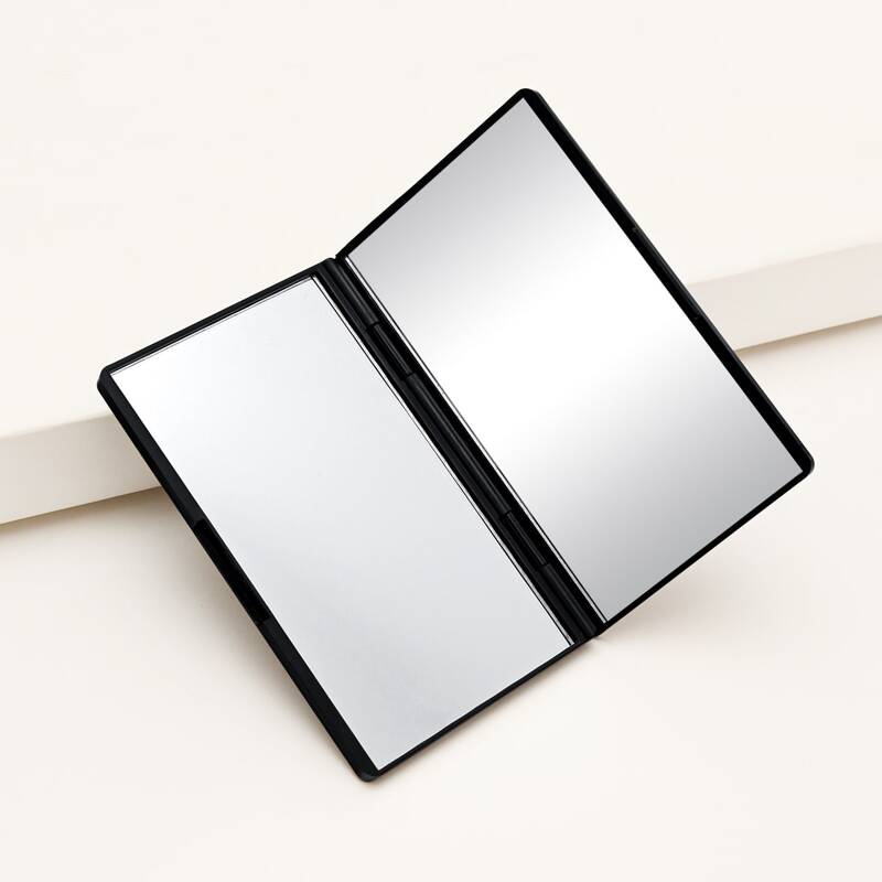 

Foldable Makeup Mirror, Black