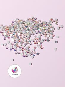 1pack Rhinestone Nail Art Decoration - Pink - View 4