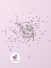 1 件装水钻美甲装饰 DIY 指甲饰品 美甲宝石 美甲用品 指甲 - 粉色 - 查看 4