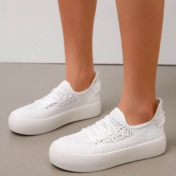 

Slip On Breathable Sneakers, White