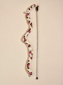 1入組寵物互動玩具逗貓棒,適用於貓 - 彩色 - 查看 3