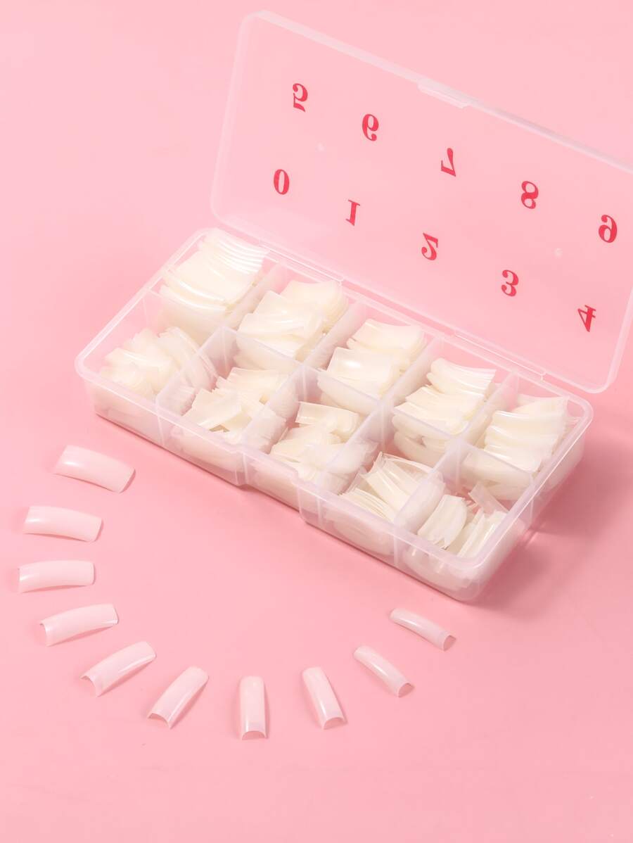 500pcs Long Square Fake Nail Press On Nails Nail Supplies