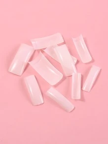 500pcs Long Square Fake Nail Press On Nails Nail Supplies