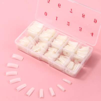 500pcs Long Square Fake Nail