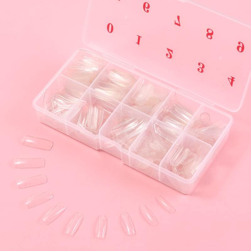 

500pcs Clear Fake Nail