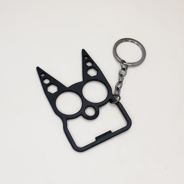 

Cartoon Charm Keychain, Black