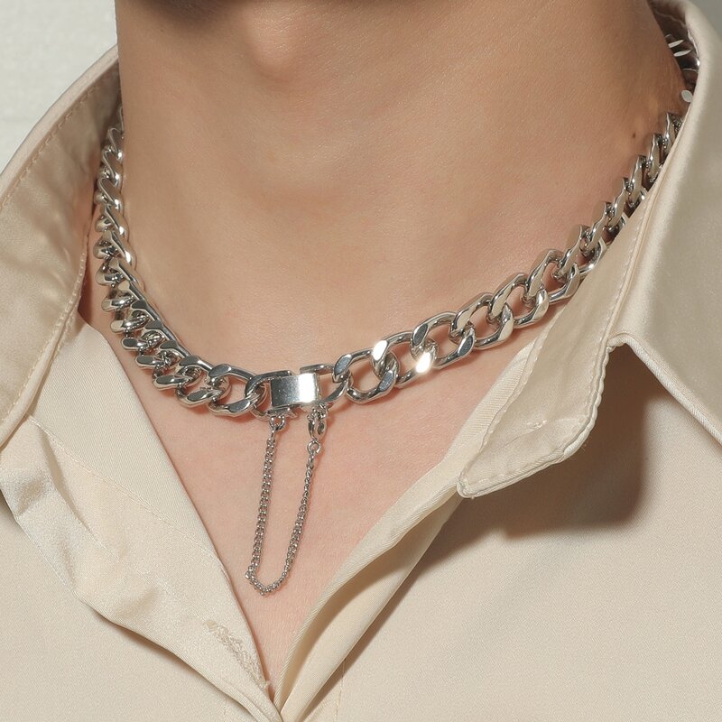 

Guys Chain Necklace, Silver