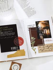 1pack Random Mixed Pattern Sticker - Multicolor - View 4