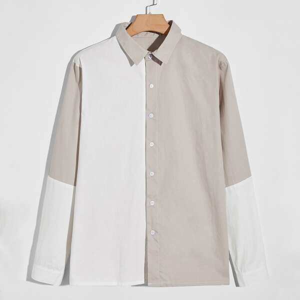 

Men Colorblock Shirt, Multicolor