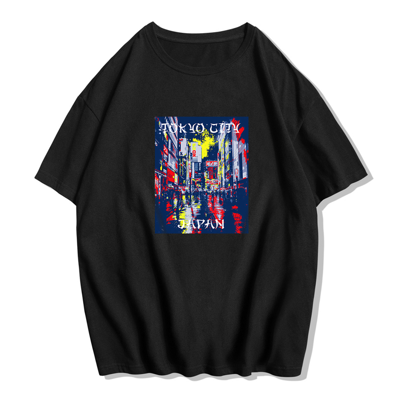 

Guys Letter Graphic Tee, Black