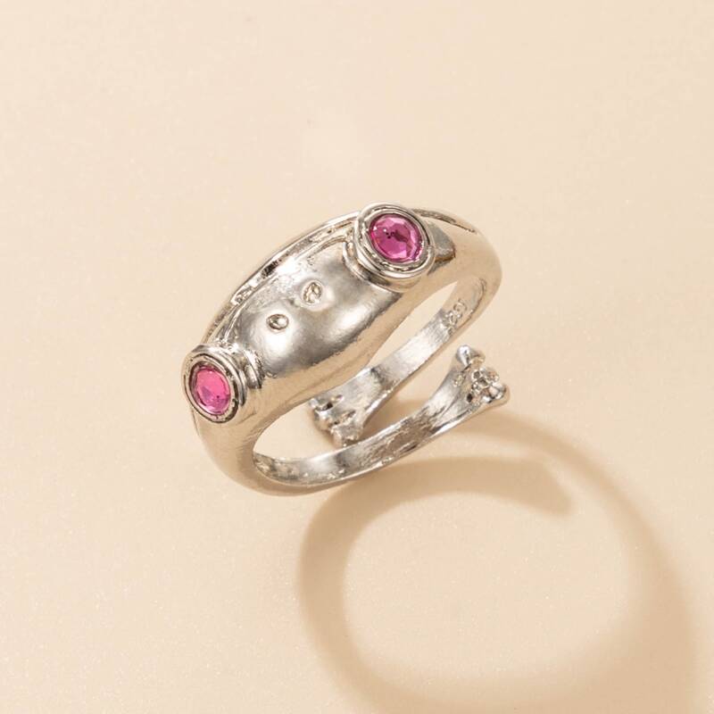 

Frog Design Ring, Silver