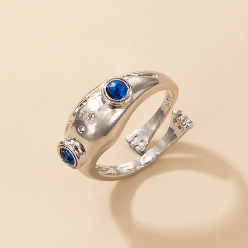 

Frog Design Ring, Silver