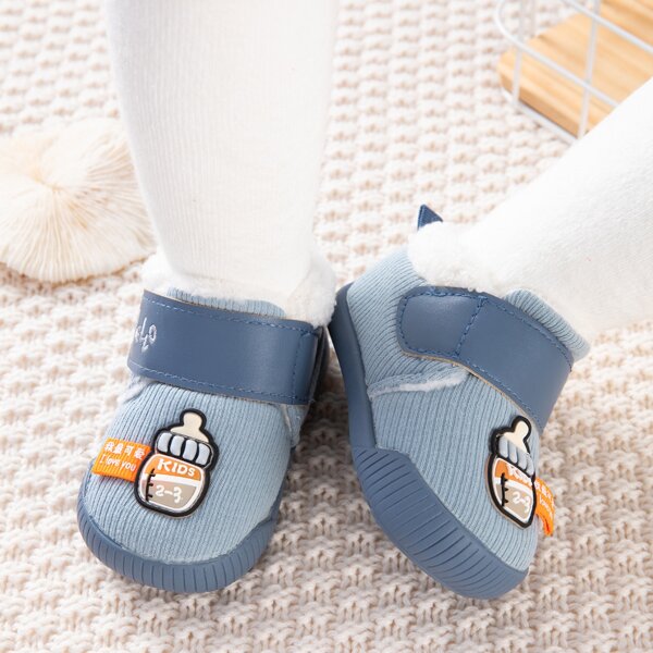 

Baby Boy Feeding Bottle Patch Sneakers, Blue