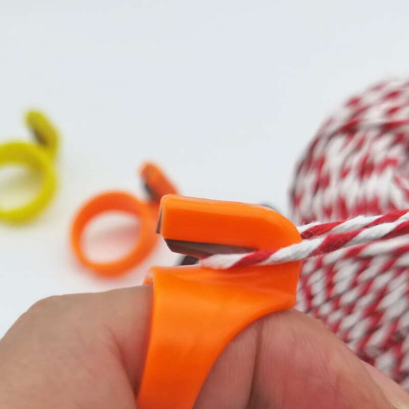 

3pcs Random Sewing Thread Finger Cutter, Multicolor