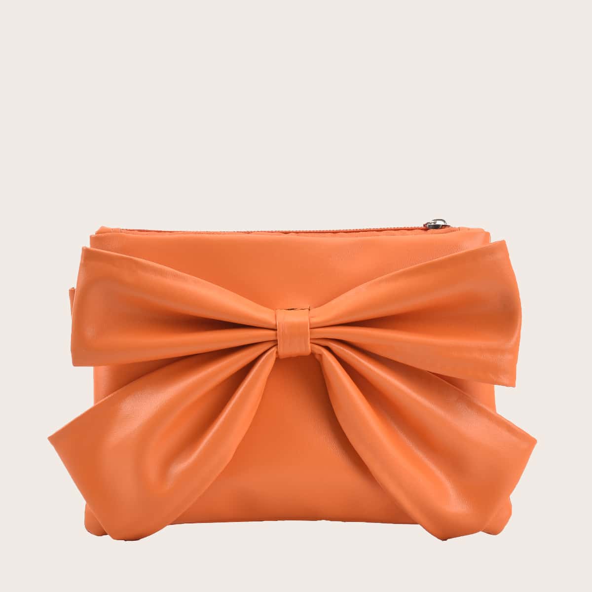 

Bow Decor Crossbody Bag, Orange