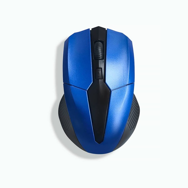 

Color Block Wireless Mouse, Blue