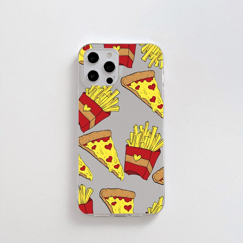 

Cartoon Food Phone Case, Multicolor