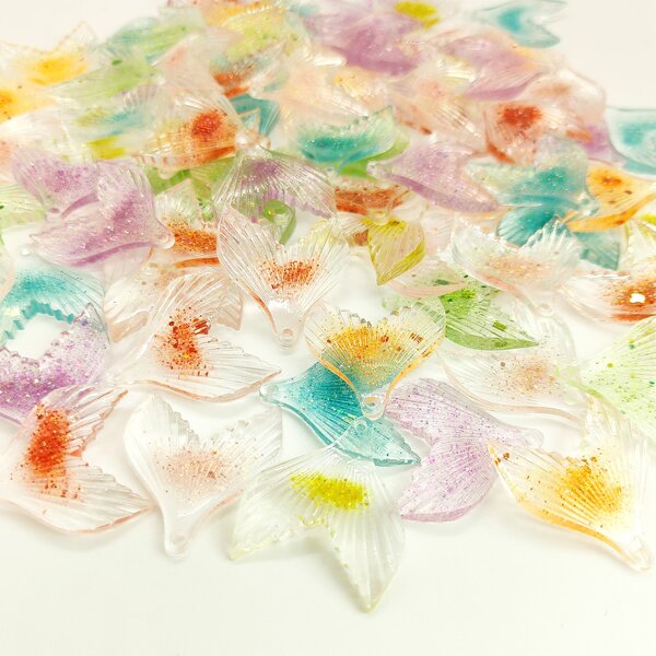 

30pcs Fish Tail DIY Jewelry Accessory Set, Multicolor