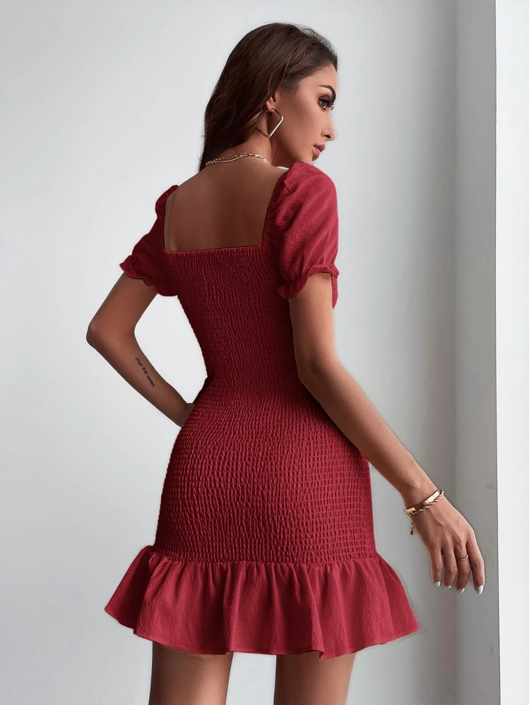 slim fit dress slacks Just Perfect Tiered Ruffle Maxi Dress Oat– Selfie Leslie main image 1