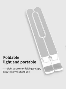 Giá đỡ máy tính xách tay có thể gập lại - Bạc - Xem 3