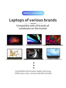 Giá đỡ máy tính xách tay có thể gập lại - Bạc - Xem 5