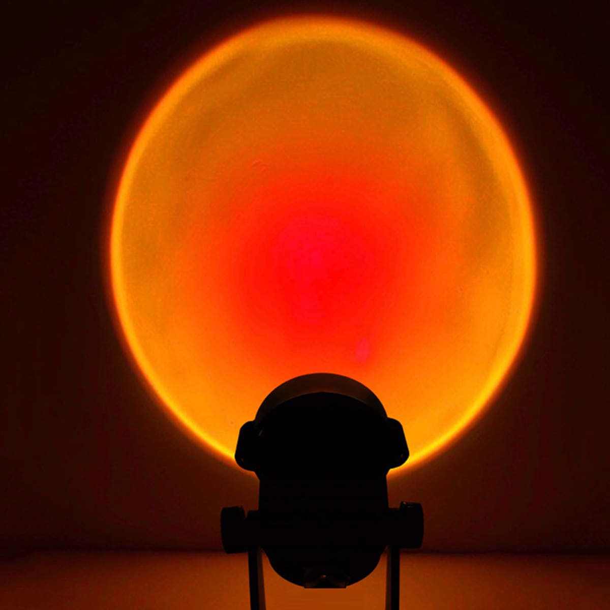 

1pc Sunset Led Light, Yellow