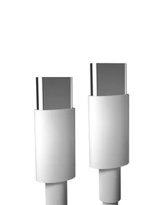 20W Fast Charging Cable - White - View 4