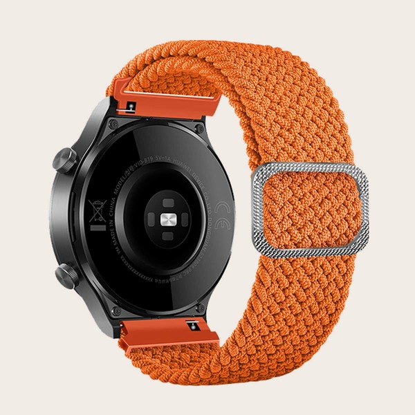 

Braided Nylon Watchband For Samsung Galaxy Active, Orange