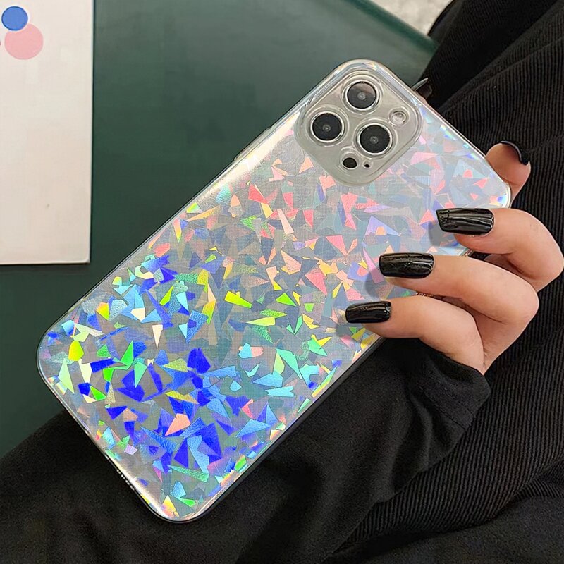 

All Over Print Laser Phone Case, Multicolor