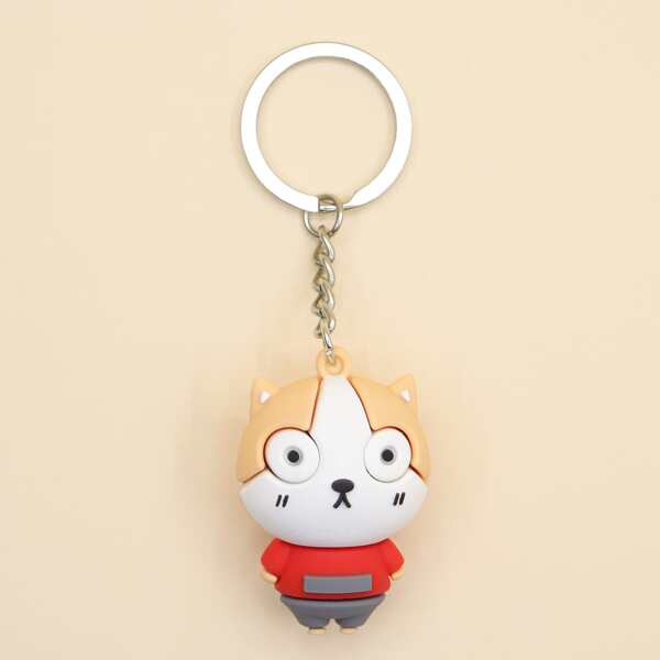 

Cartoon Pendant Keychain, Multicolor