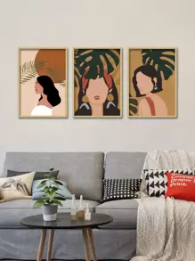 Arte de pared Láminas Decorativas sin Marco - Multicolor - Ver 1