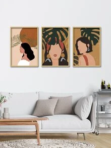 Arte de pared Láminas Decorativas sin Marco - Multicolor - Ver 5