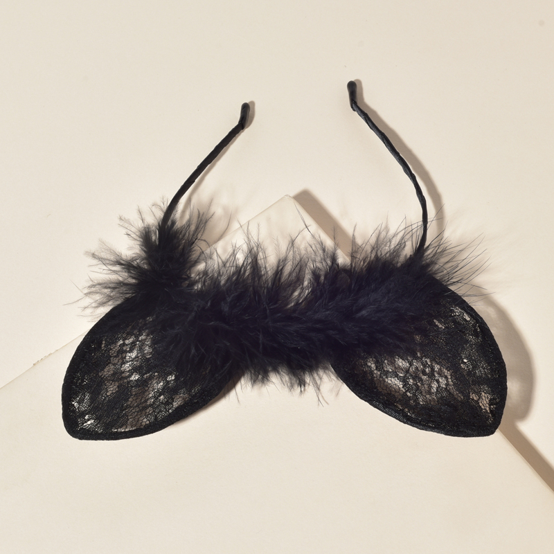 

Lace Ear Decor Headband, Multicolor