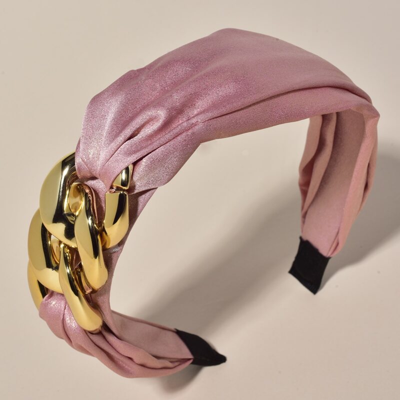 

1pc Chain Decor Headband, Multicolor