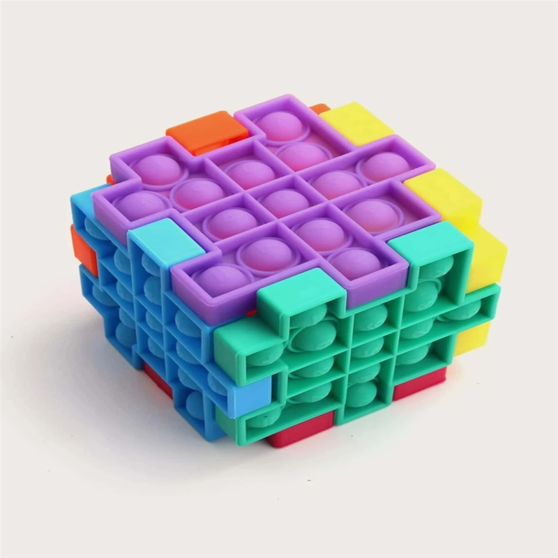 

1pc Random Push Bubble Toy, Multicolor