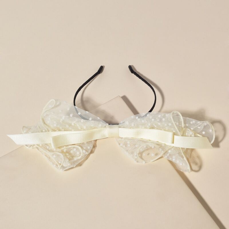 

1pc Bow Decor Headband, Multicolor