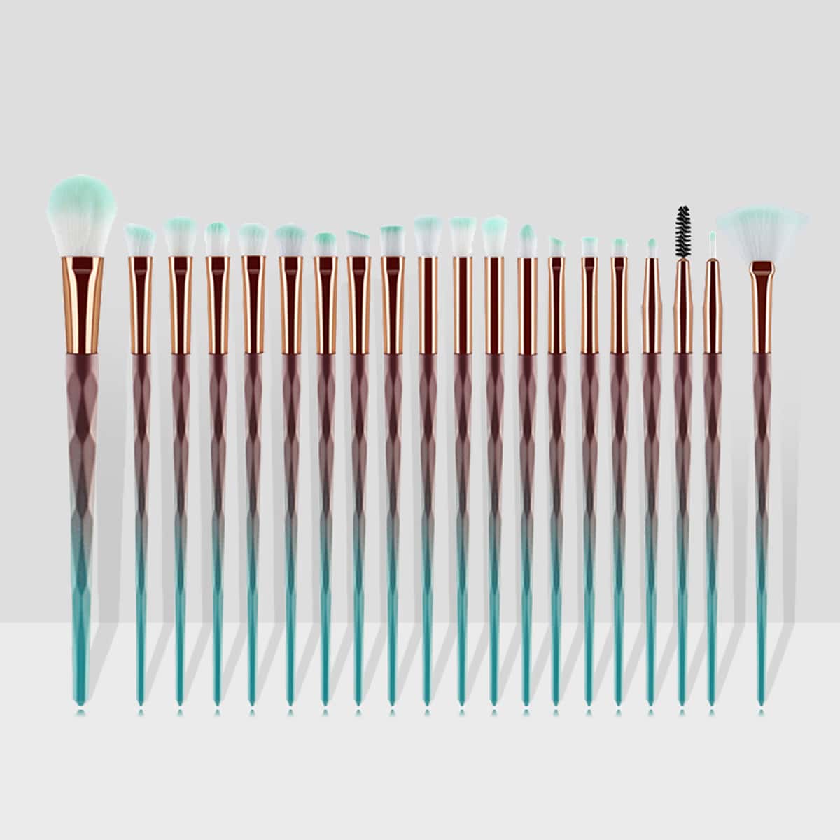 

20pcs Random Makeup Brush, Multicolor