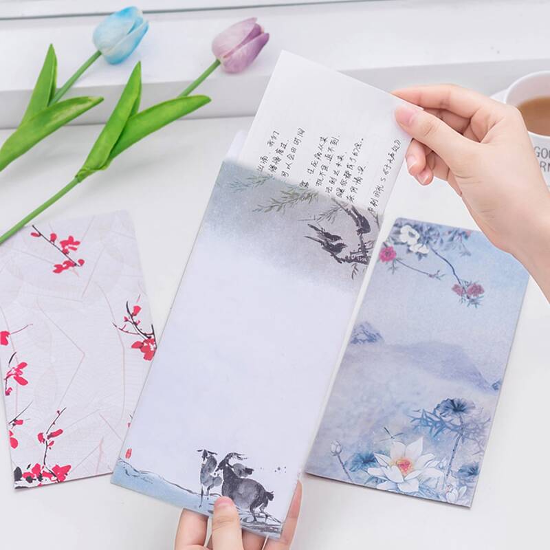 

2pcs Random Graphic Envelope, Multicolor