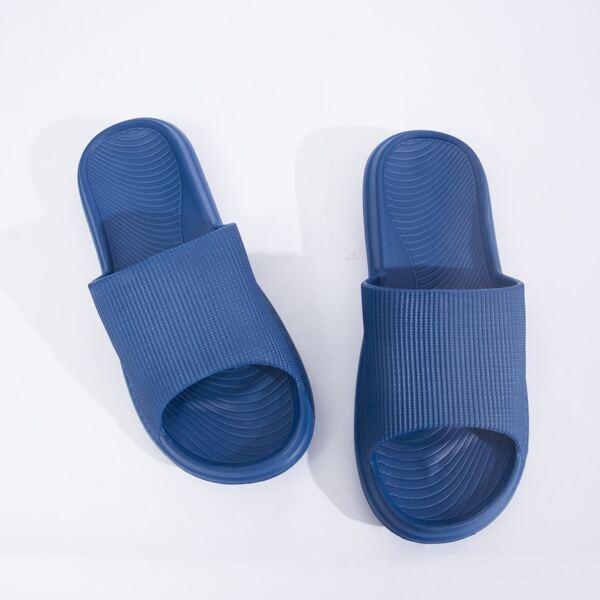 

Open Toe Minimalist Slides, Royal blue