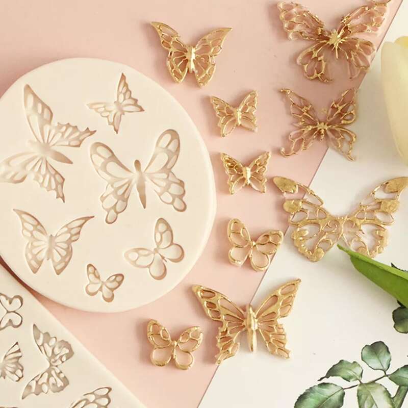 

1pc Random Butterfly Shaped Mold, Multicolor