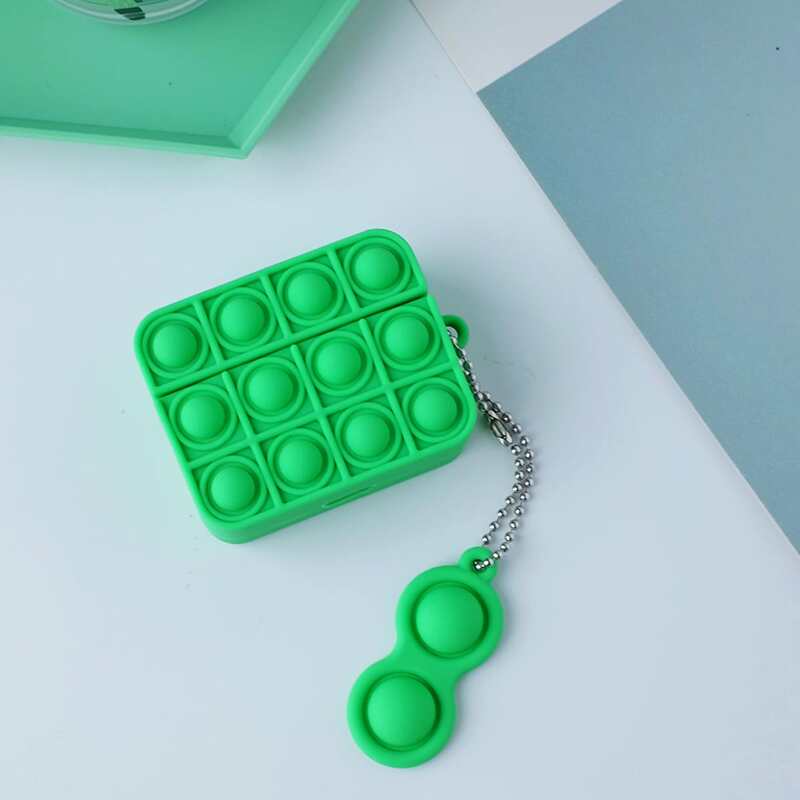 

Stress Relief Airpods Case, Green