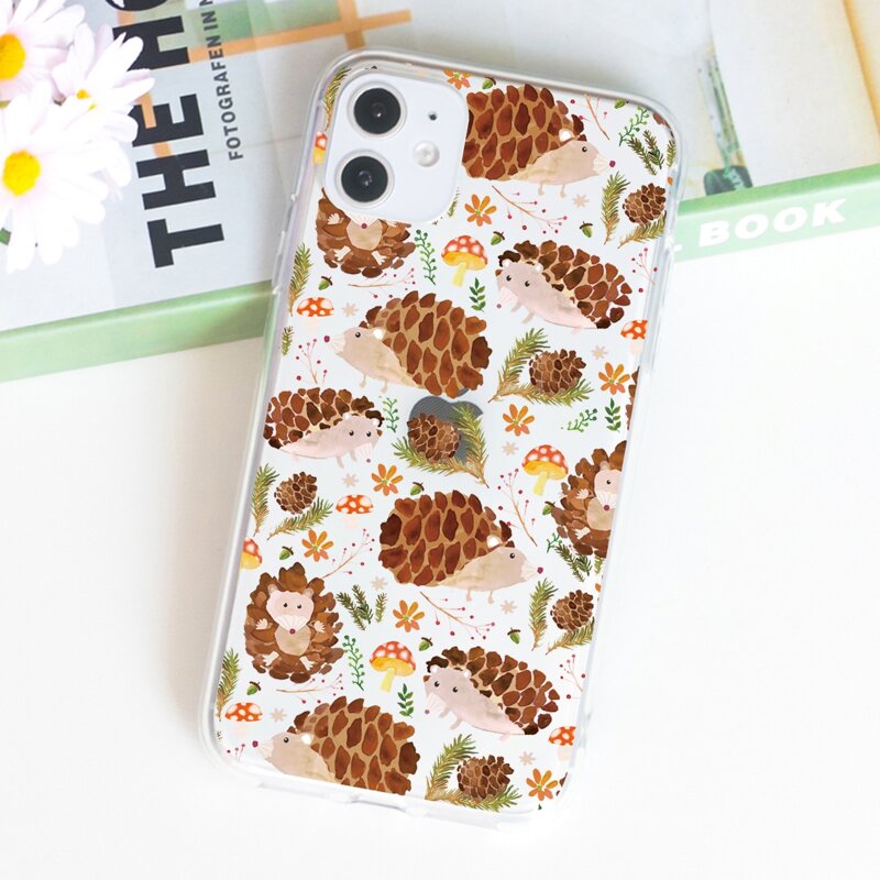

ROMWE X Courtneyanndesigns521 Cartoon Phone Case, Multicolor