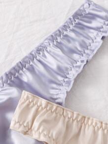 3pack Lettuce Trim Panty Set - Multicolor - View 3